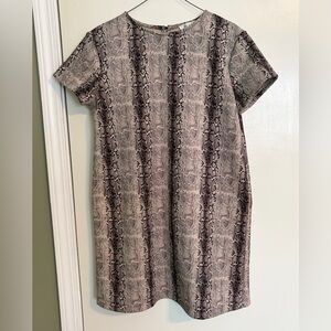 Boutique Snake Print Dress